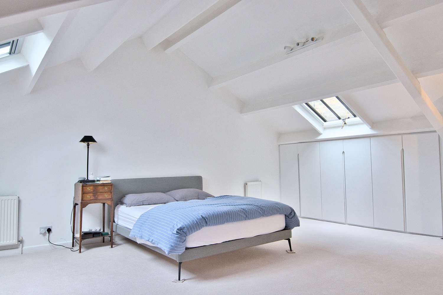 carpet in a loft bedroom