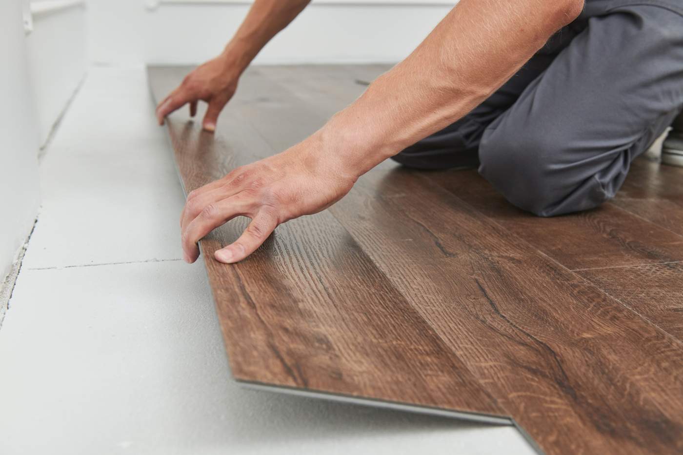 wood flooring installation